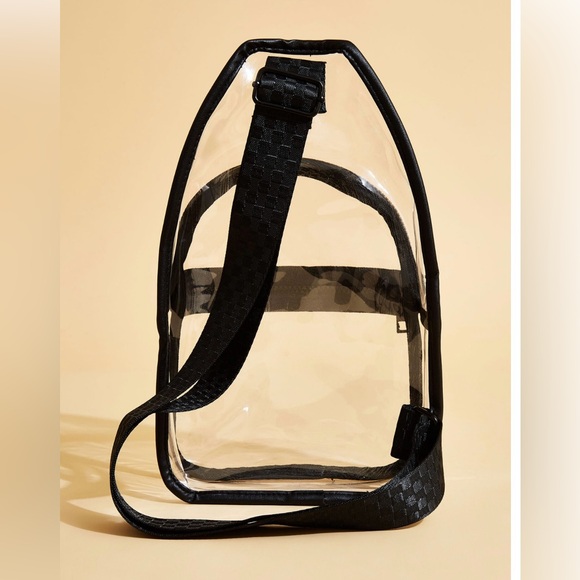 Ashley Stewart Clear Crossbody Bag NWT - Picture 2 of 5